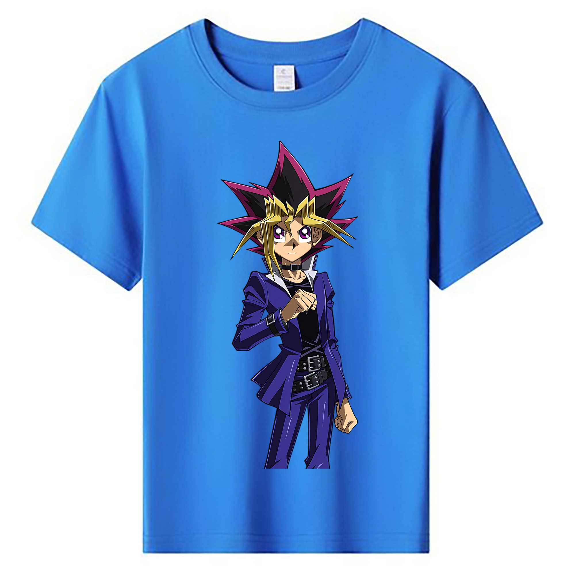 （画像用） 遊☆戯☆王 Yu-Gi-Oh! 綿100％キッズTシャツ（フロントプリント）